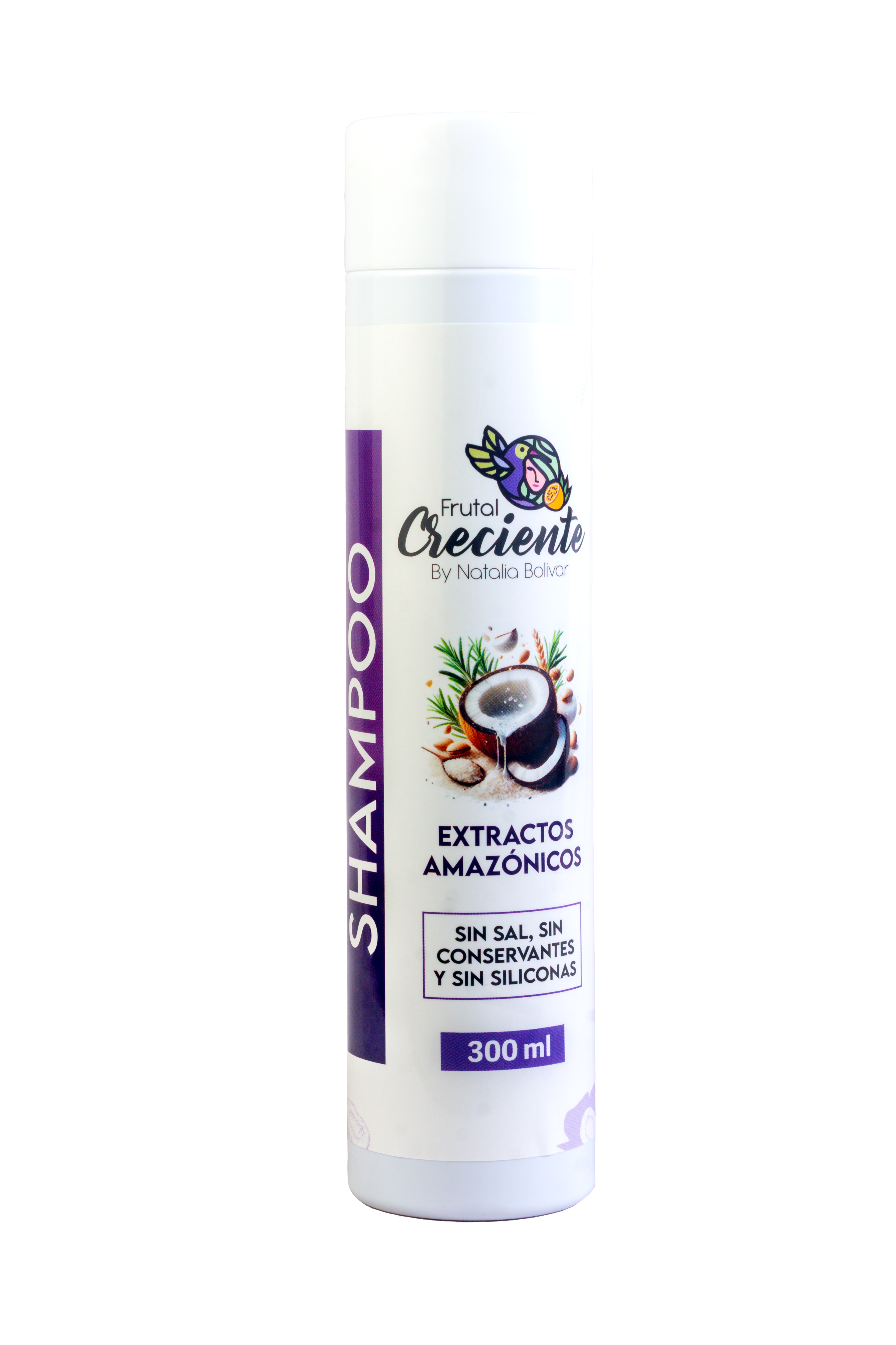 Shampoo Extractos Amazónicos Arroz y Coco