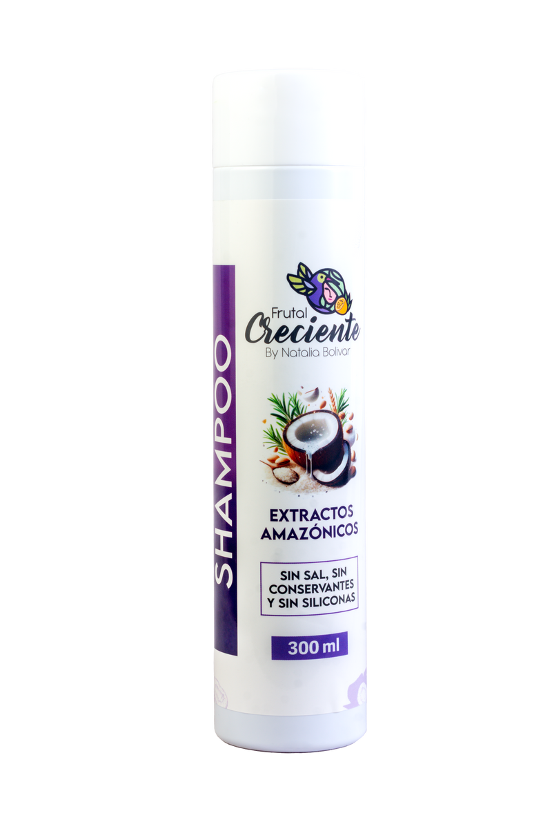 Shampoo Extractos Amazónicos Arroz y Coco